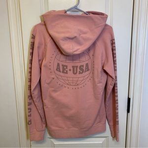 American Eagle Pink Hoodie Men’s XS